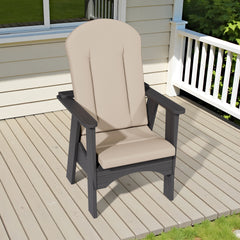 50 x 20 in. Outdoor Adirondack High Back Deep Seat Chair Cushion