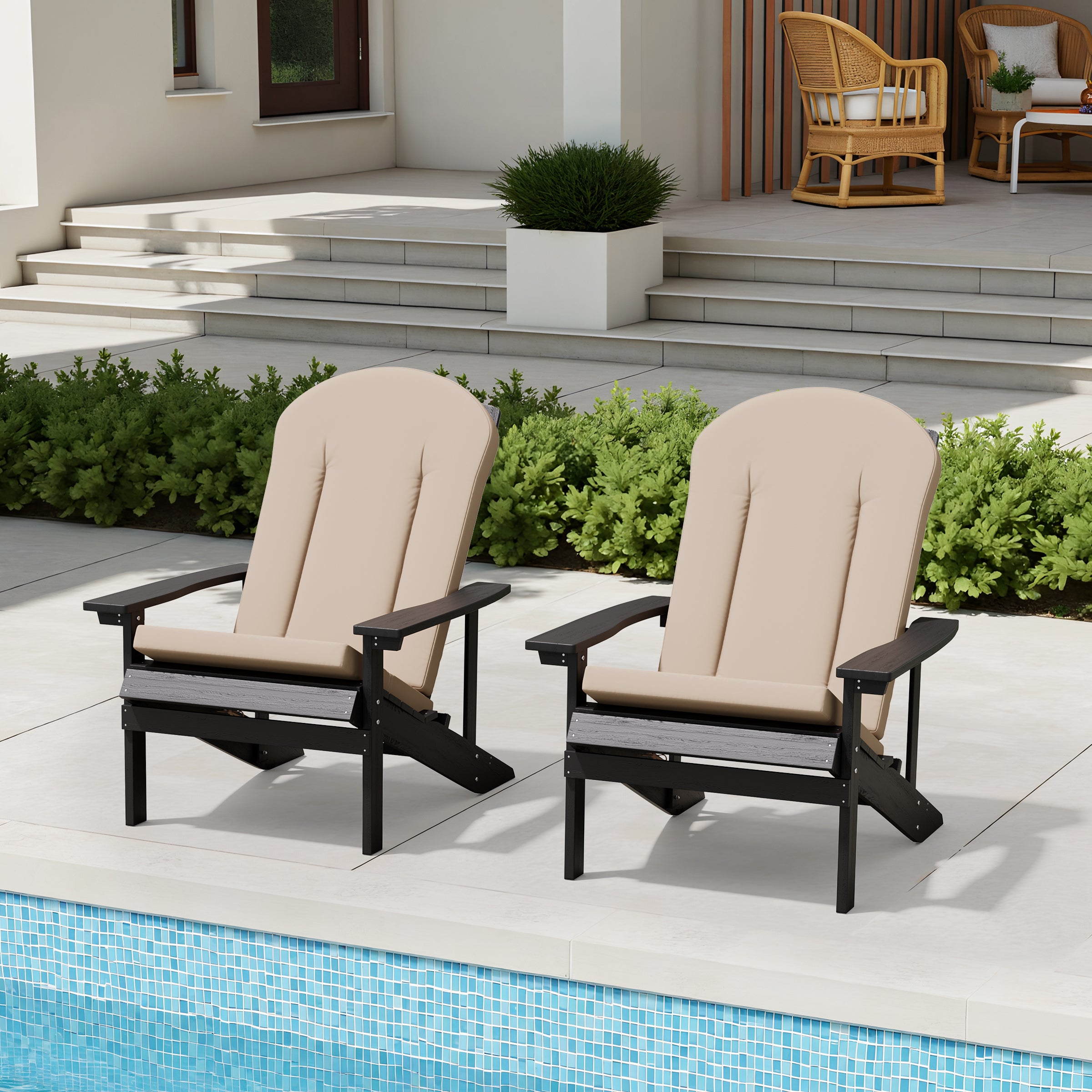Adirondack Chair Cushion Patio Chair Pad for Indoor and Outdoor