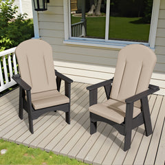 50 x 20 in. Outdoor Adirondack High Back Deep Seat Chair Cushion