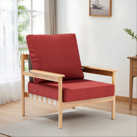 Pellebant 28 x 24 in. Outdoor Deep Seat Chair Cushion