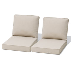 28 x 24 in. Outdoor Deep Seat Cushion Chair Set