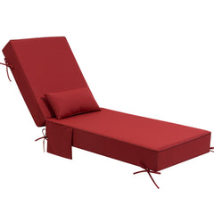 80x26"/72x21" Outdoor Chaise Lounge Cushion