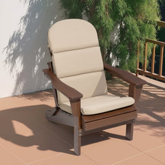 50 x 20 in. Sunbrella Outdoor Adirondack Chair Cushion with Tie Straps