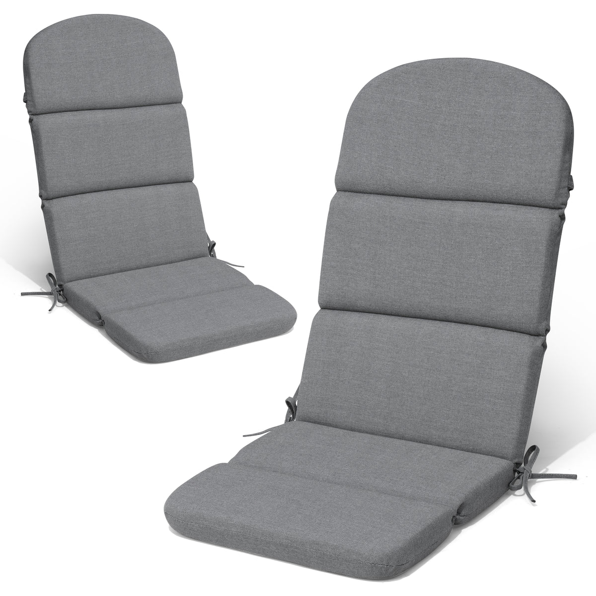 50 x 20 in. Sunbrella Outdoor Adirondack Chair Cushion with Tie Straps