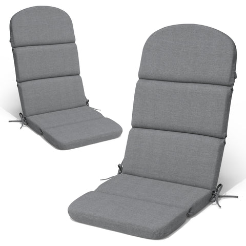 50 x 20 in. Sunbrella Outdoor Adirondack Chair Cushion with Tie Straps