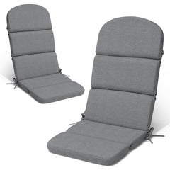 50 x 20 in. Sunbrella Outdoor Adirondack Chair Cushion with Tie Straps