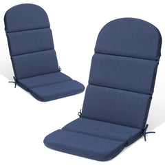 50 x 20 in. Sunbrella Outdoor Adirondack Chair Cushion with Tie Straps
