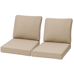 28 x 24 in. Outdoor Deep Seat Cushion Chair Set