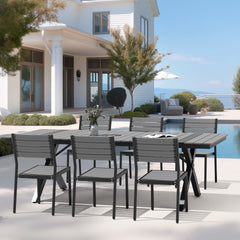 Stackable Outdoor Dining Chairs, Set of 2/4