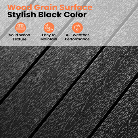 Pellebant Aluminum Outdoor Patio Dining Table with Umbrella Hole