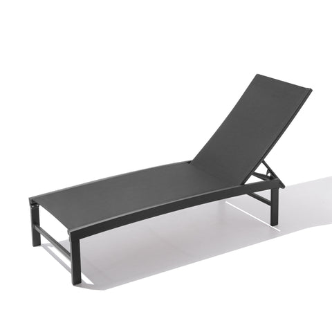 Pellebant Adjustable Aluminum Outdoor Chaise Lounge