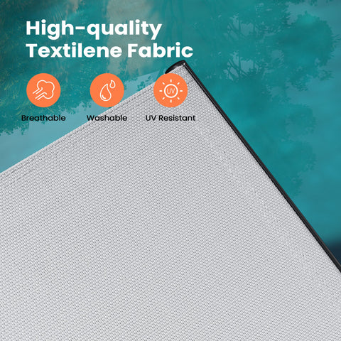 Pellebant Aluminum Outdoor Adjustable Chaise Lounge Chair