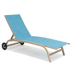 Pellebant Outdoor Chaise Lounge Chairs with Wheels