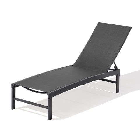 Outdoor Adjustable Chaise Lounge Chair