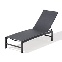 Outdoor Adjustable Chaise Lounge Chair