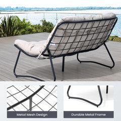 Outdoor Loveseat 2-Seater Patio Sofa