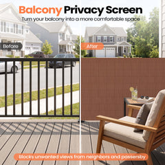 Outdoor PVC Privacy Screen Fence Roll