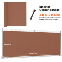 Outdoor PVC Privacy Screen Fence Roll