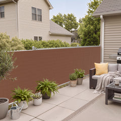 Outdoor PVC Privacy Screen Fence Roll