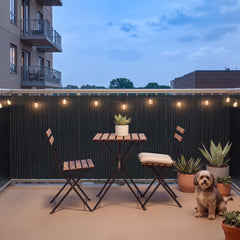 Outdoor PVC Privacy Screen Fence Roll