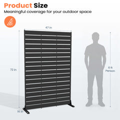 HDPE Outdoor Privacy Screen Fence Panel