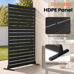 HDPE Outdoor Privacy Screen Fence Panel