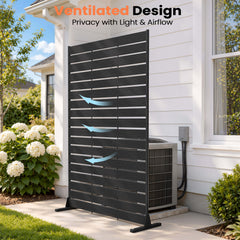 HDPE Outdoor Privacy Screen Fence Panel