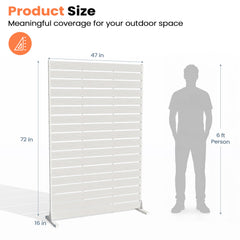 HDPE Outdoor Privacy Screen Fence Panel