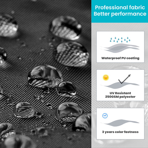 Pellebant 13x10 ft Aluminum Slide-Tilt Cantilever Patio Umbrella