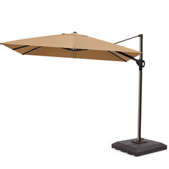 12 x 9 ft. Aluminum Cantilever Patio Umbrella with Crank and Base Options