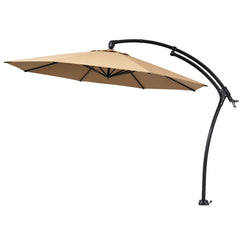 11 ft Aluminum Cantilever Patio Umbrella (Base Options)