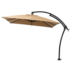 11x9ft Aluminum Cantilever Patio Umbrella (Base Options)
