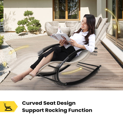 Pellebant Outdoor Adjustable Chaise Lounge Chair Set of 2