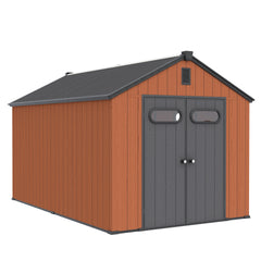 Heavy-Duty Outdoor Storage Shed with Floor and Window