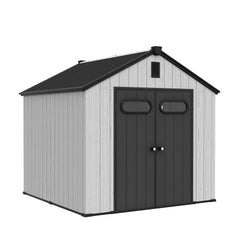 Heavy-Duty Outdoor Storage Shed with Floor and Window