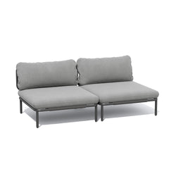 Modular Outdoor Sectional Sofa Conversation Set with Cushions