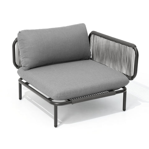 Modular Outdoor Sectional Sofa Conversation Set with Cushions