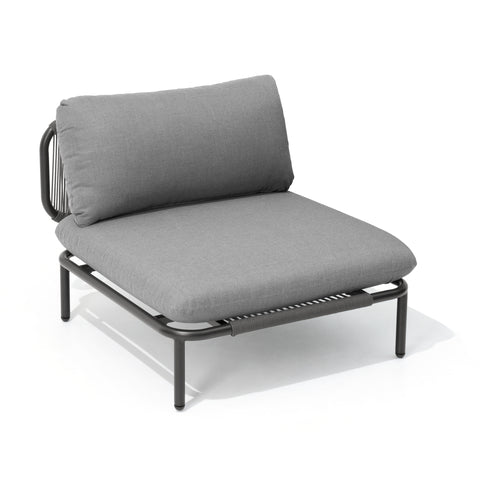 Modular Outdoor Sectional Sofa Conversation Set with Cushions