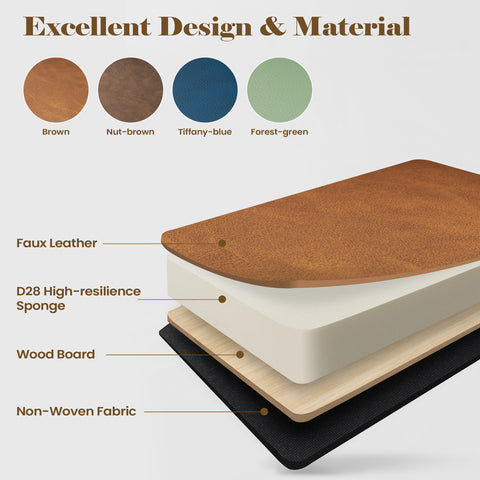 Pellebant Swivel 26.8'' Faux Leather Counter Stool (Set of 2)