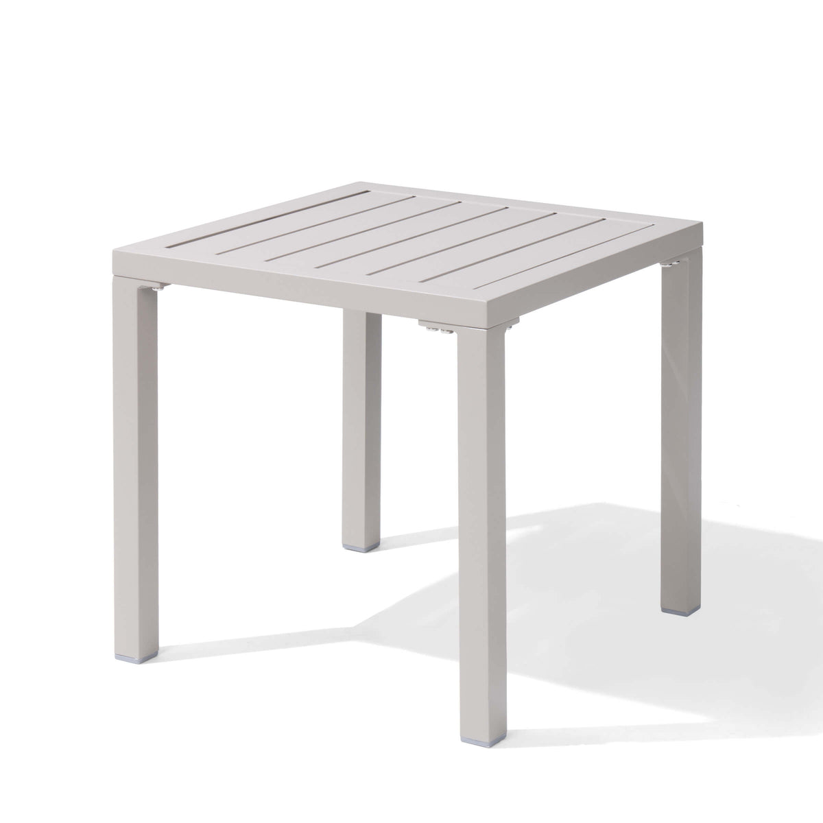16 in. Square Aluminum Outdoor Side Table