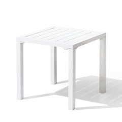 16 in. Square Aluminum Outdoor Side Table