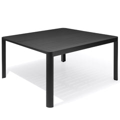 59 x 38 in. Expandable Aluminum Outdoor Patio Dining Table