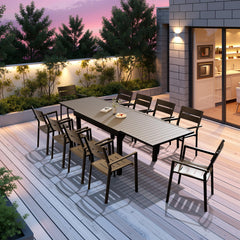 Aluminum Outdoor Patio Dining Table