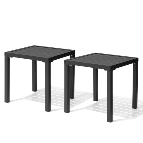 Pellebant 16 in. Square Outdoor Side Table
