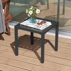 16 in. Square Outdoor Side Table