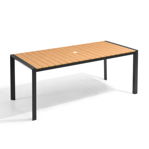 Pellebant Aluminum Outdoor Patio Dining Table