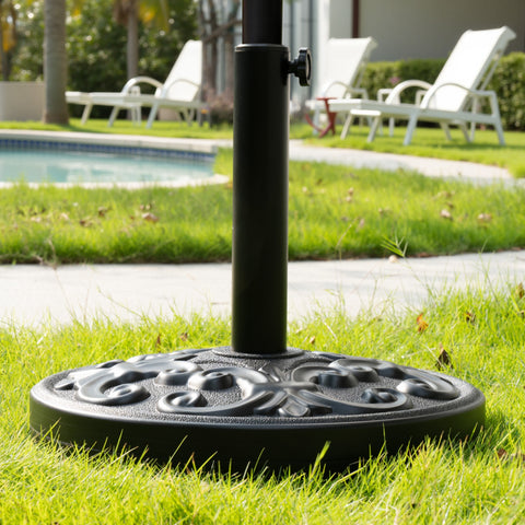 Pellebant 45 lbs. Cement 3D Surface Patio Umbrella Base