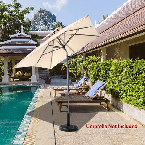 Pellebant 30lbs Heavy Duty Patio Market Umbrella Base