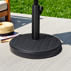 Pellebant 30/45lbs Heavy Duty Patio Market Umbrella Base