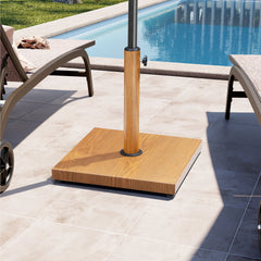 Pellebant 40/55 lbs. Steel Market Umbrella Base Cement Filling